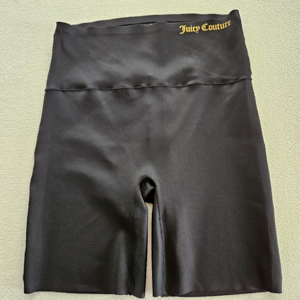 Juicy Couture Black High-Waist Shapewear Shorts